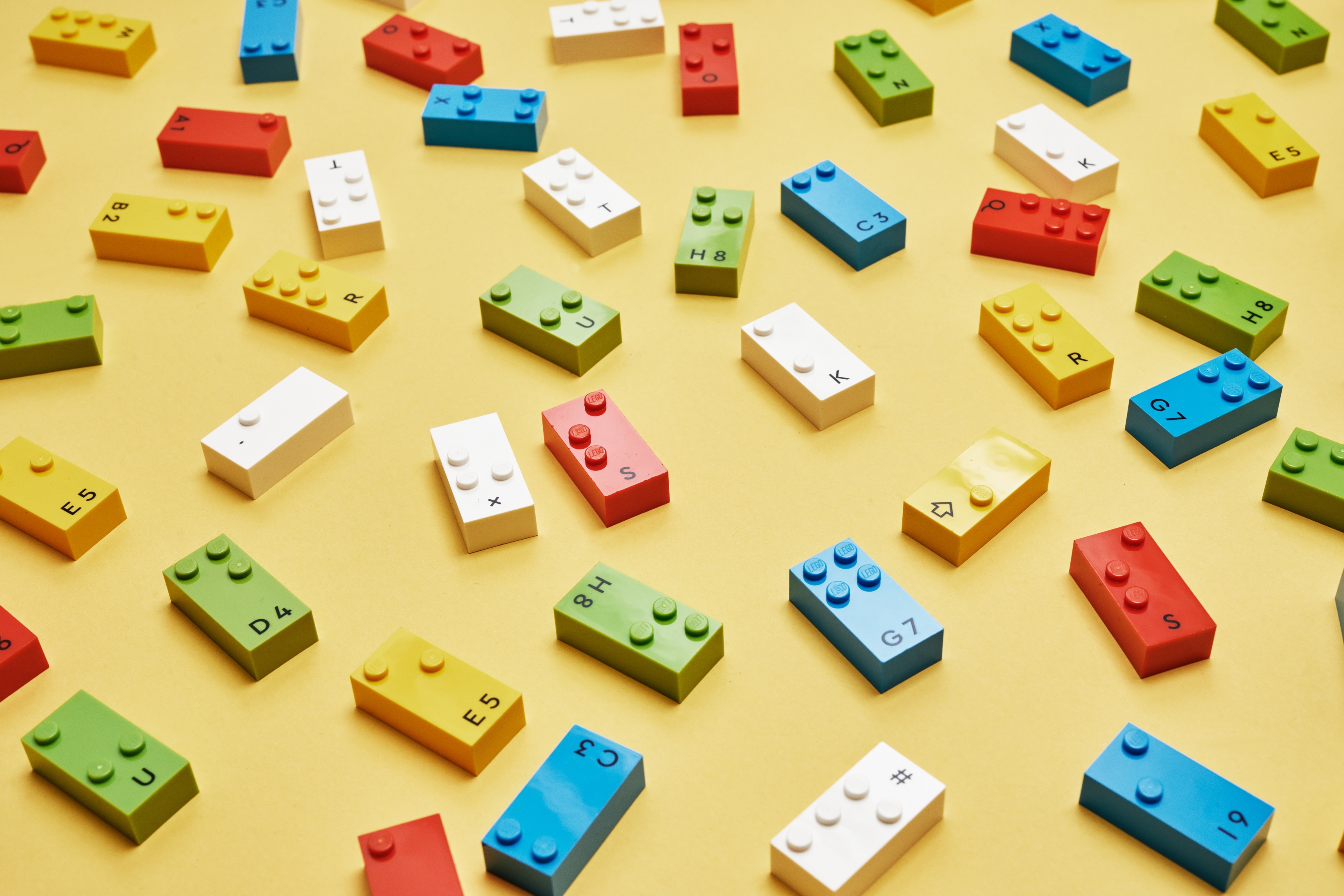 LEGO braille bricks